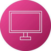 Lcd Icon Style vector