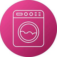 Washing Machine Icon Style vector