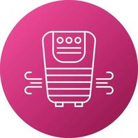 Air Purifier Icon Style vector