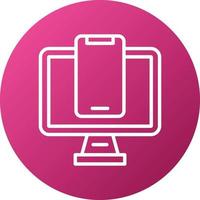 Devices Icon Style vector