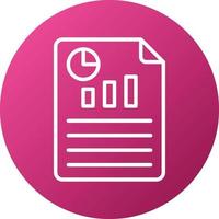 Seo Report Icon Style vector