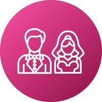 Wedding Photos Icon Style vector