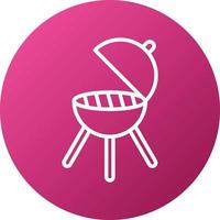 Barbecue Icon Style vector