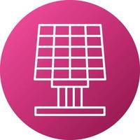 Solar Energy Icon Style vector