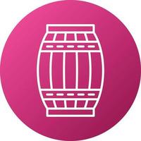 Barrel Icon Style vector