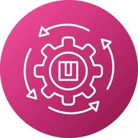 Automation Icon Style vector