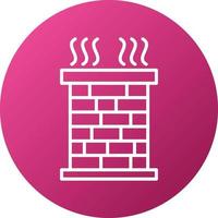 Chimney Icon Style vector