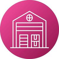 Warehouse Icon Style vector