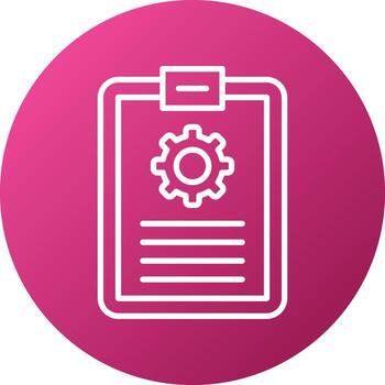 Work List Icon Style vector