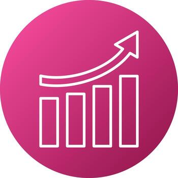 estilo de icono de rendimiento vector