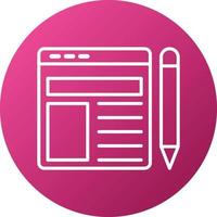 Prototyping Icon Style vector