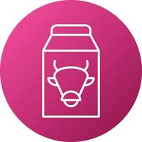 Milk Icon Style vector