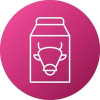 Milk Icon Style vector