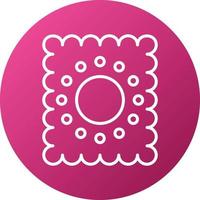 Biscuits Icon Style vector
