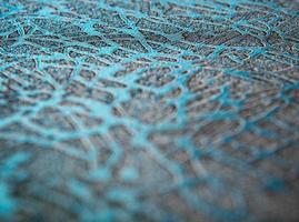 Shiny surface and pattern on foil paper texture for background photo