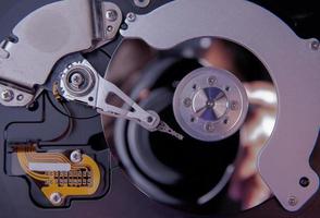 hard disk and computer technology photo