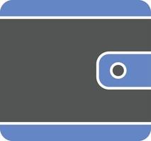 Wallet Icon Style vector