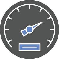 Speedometer Icon Style vector