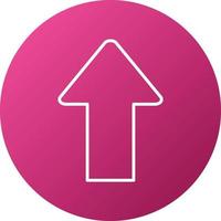 Up Arrow Icon Style vector