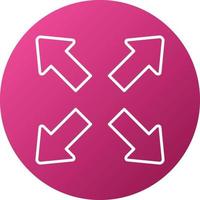 Expand Icon Style vector