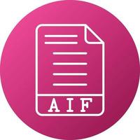 AIF Icon Style vector