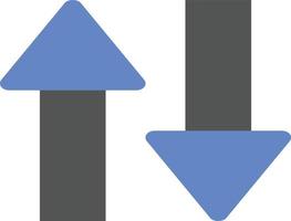 Up Down Icon Style vector