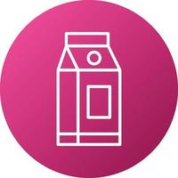 Milk Icon Style vector