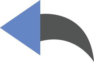 Reply Icon Style vector