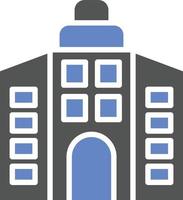 Office Building Icon Style vector
