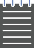 Notepad Icon Style vector