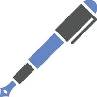 Fountain Pen Icon Style vector