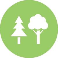 Forest Icon Style vector