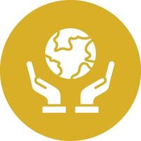 Save World Icon Style vector