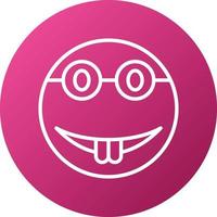 Nerd Icon Style vector