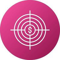 Target Icon Style vector