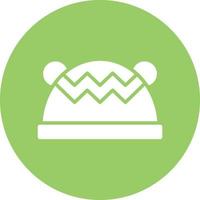 Winter Hat Icon Style vector