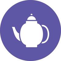 Tea Pot Icon Style vector