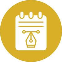 Notepad Icon Style vector