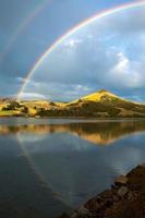 Double Rainbow over the Otago Peninsula photo