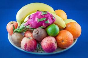 Medley of Different Edible Fruits Ready to Eat photo