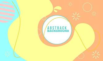 summer holiday background with cheerful and colorful abstract theme vector