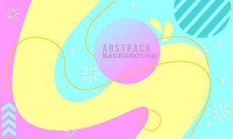 pastel color gradient pattern summer background. suitable for summer theme advertising background vector