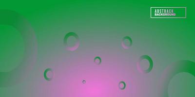 green and purple gradient banner background. modern and minimalist design. suitable for nature theme background vector