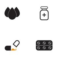 ícono de línea médica para diseñadores y desarrolladores. iconos de salud asistencia médica vendaje ruptura corazón roto vector médico