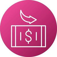 Refinance Icon Style vector