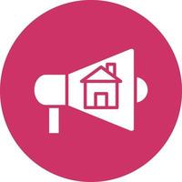 House Marketing Icon Style vector