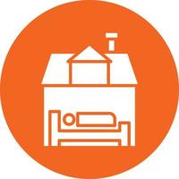 Accommodation Icon Style vector