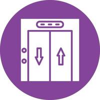 Lift Icon Style vector