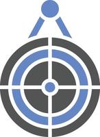 Target Icon Style vector