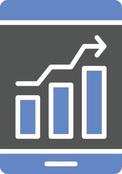 Data Analytics Icon Style vector